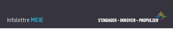 Infolettre MEIE